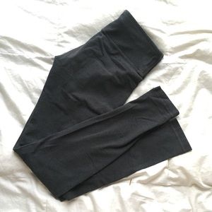 Lulu Lemon grey cotton leggings